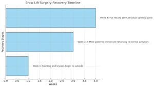 Brow Lift Surgery Recovery timeline