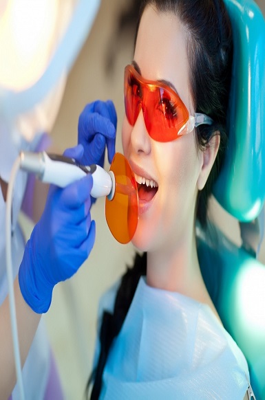 Laser gum whitening in Dubai
