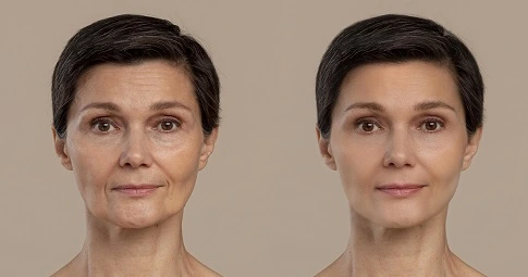Under Eye Filler Injections before and after