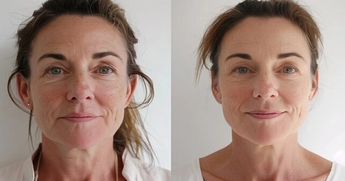 Peptide Treatment before and after