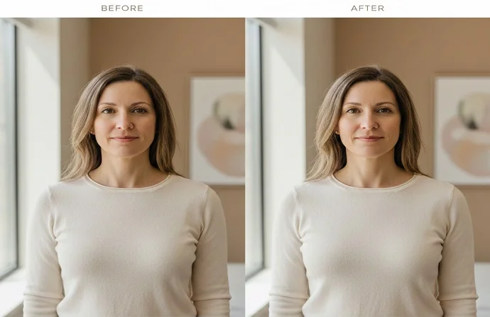 DIEP Flap Breast Reconstruction before and after