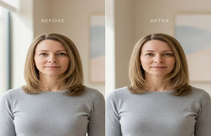DIEP Flap Breast Reconstruction before and after