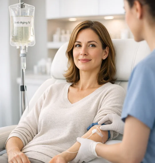 Anti-Aging IV Therapy in Dubai