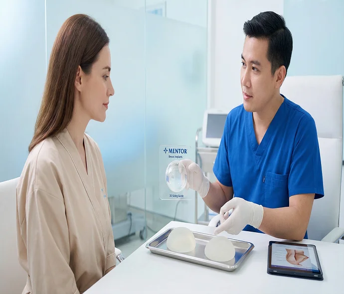 Mentor Breast Implants in Dubai