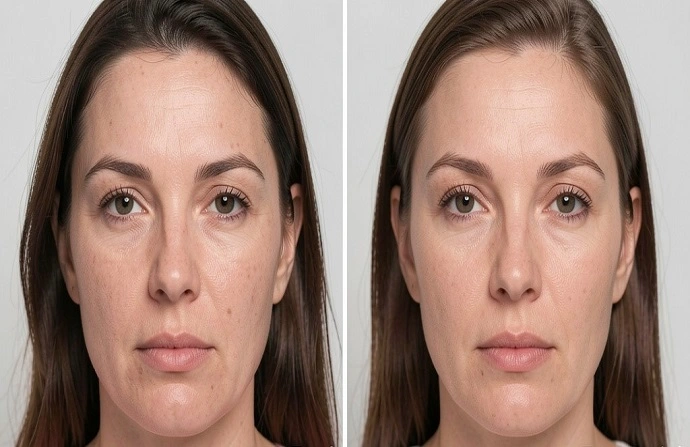 TCA Peel in Dubai before after