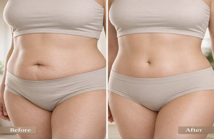 Pubic Lift Surgery before and after