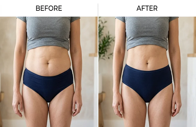 Pubic Lift Surgery before and after