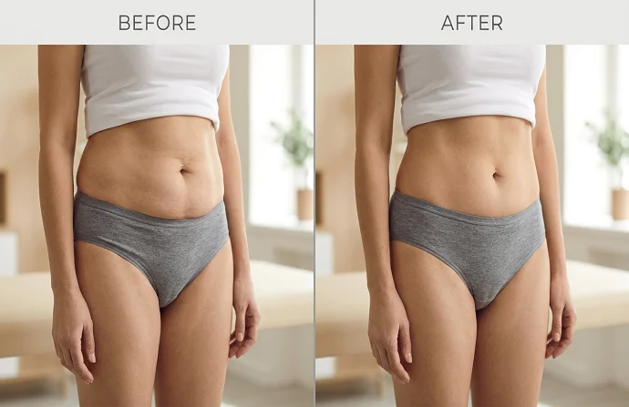 Pubic Lift Surgery before and after