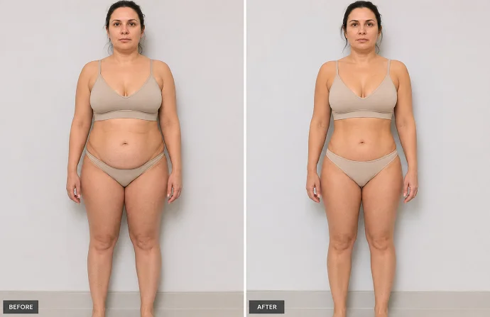 Mommy Makeover before and after